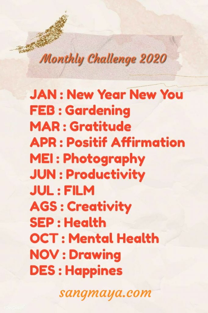 My Challange 2020