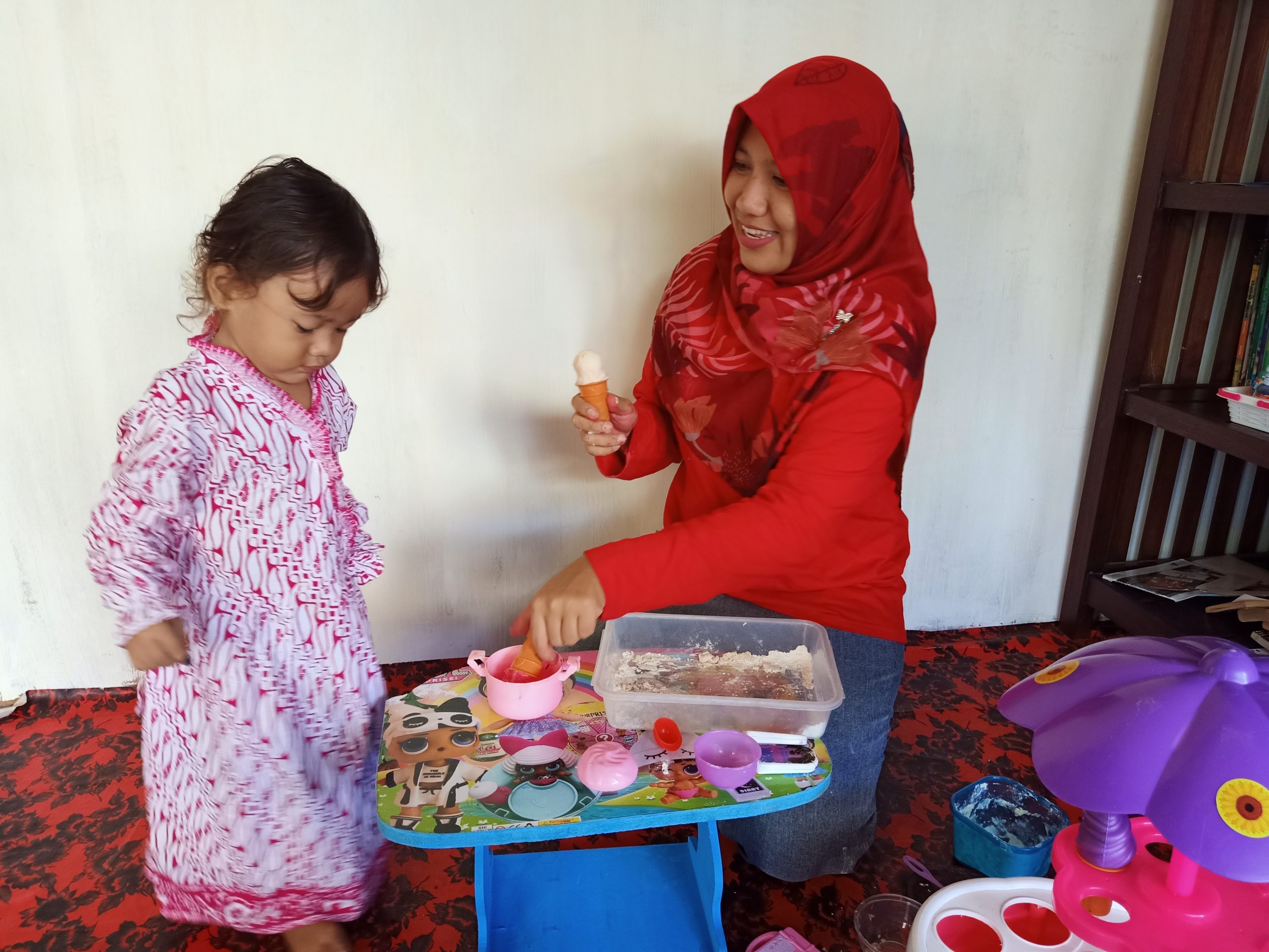 Bermain Bersama Bunda Membuat Platisin Homemade